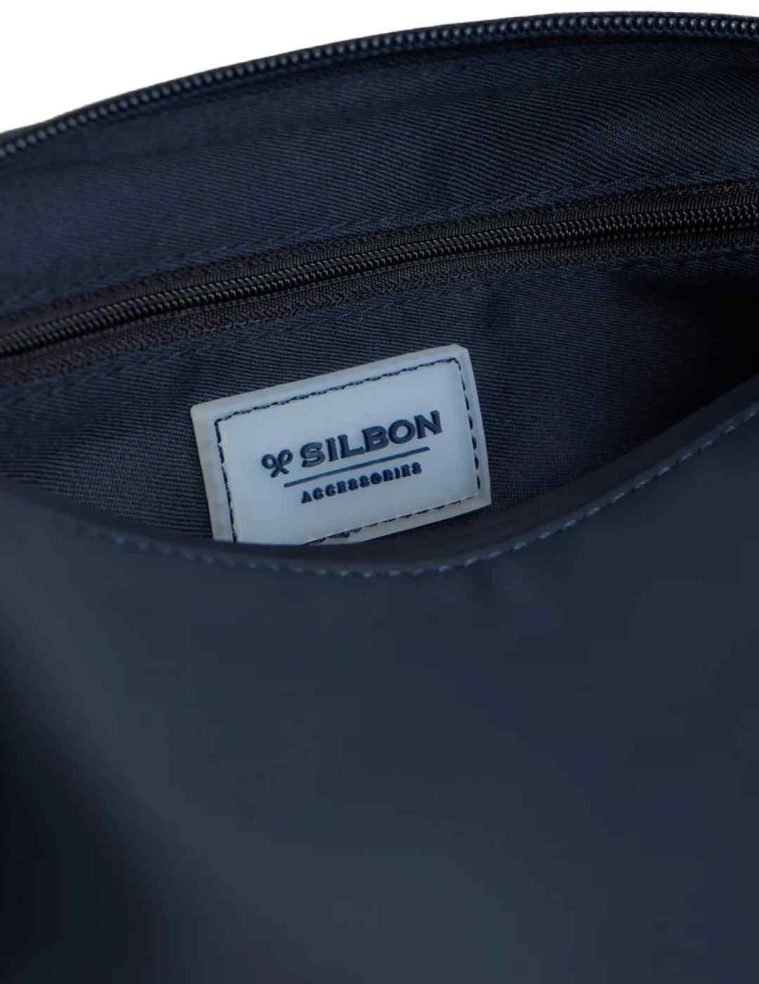 Neceser Silbon enrollable azul marino de viaje unisex