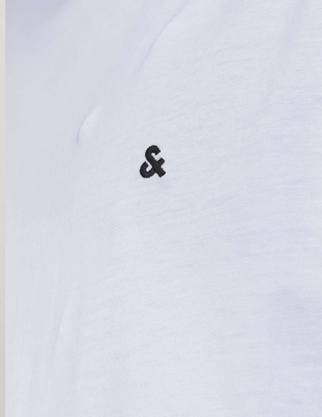 Camiseta Jack&Jones Paulos blanco manga corta para hombre