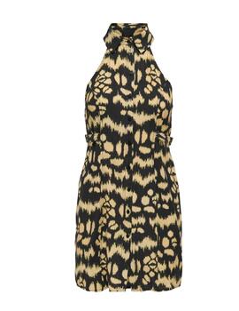 Vestido camisero Only Zeven negro estampado para mujer