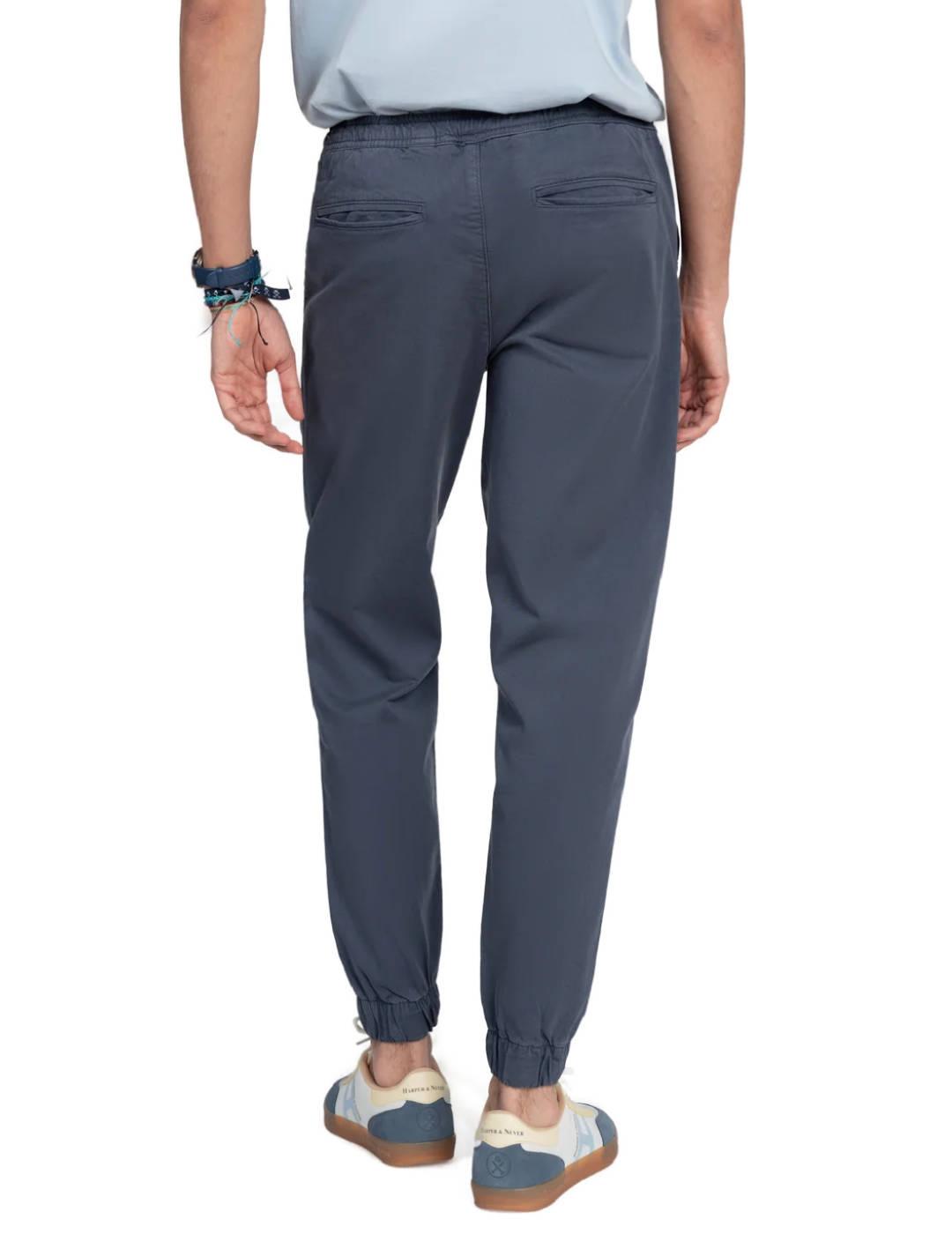 Pantalón Harper & Neyer Jogger azul lavado slim para hombre