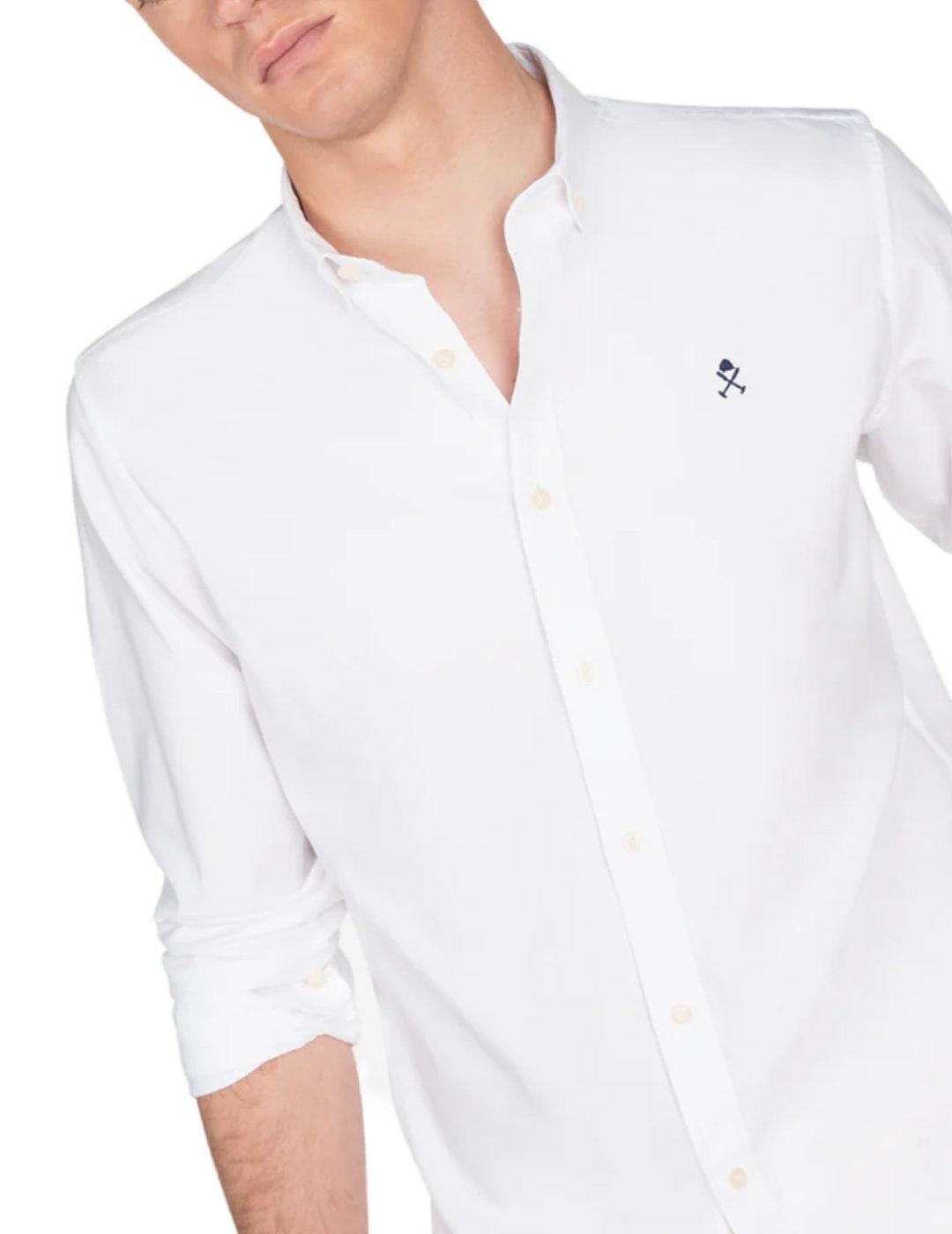 Camisa básica Harper & Neyer Icon blanco para hombre