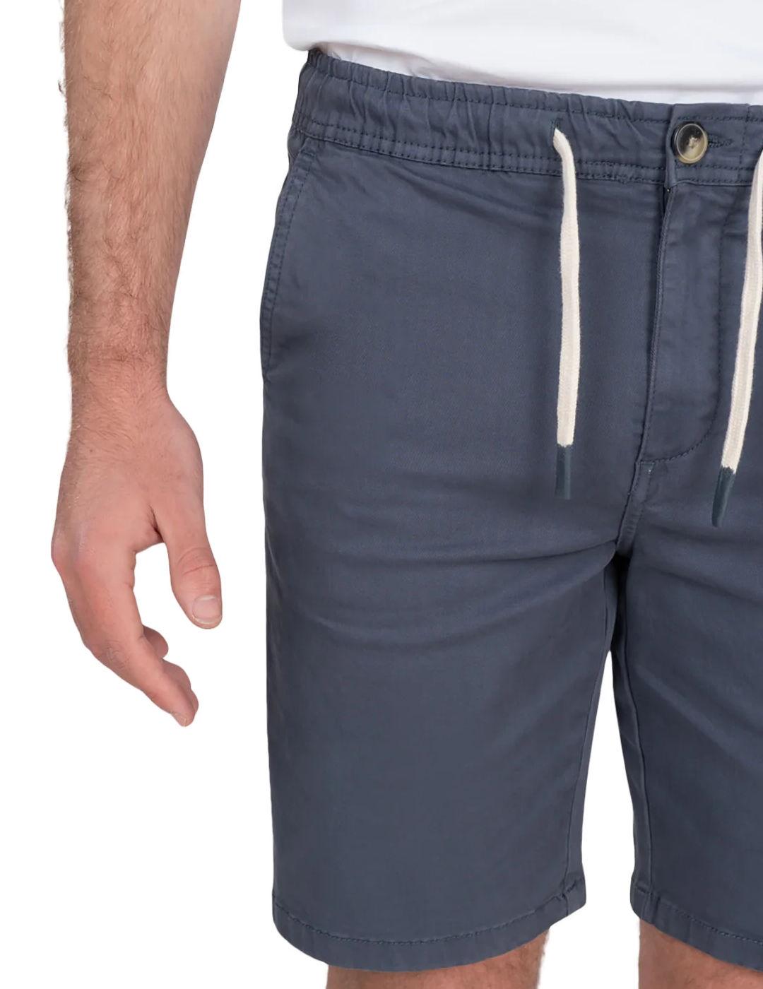 Bermuda Harper & Neyer Jogger azul lavado regular de hombre