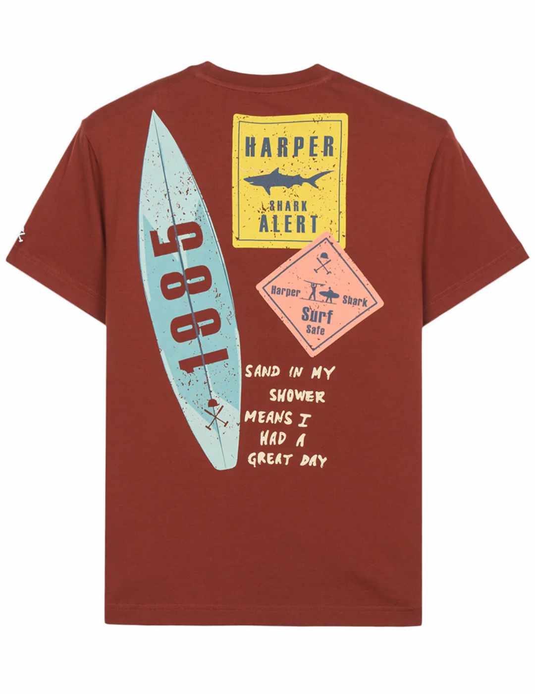 Camiseta Harper&Neyer Sand cobre manga corta para hombre
