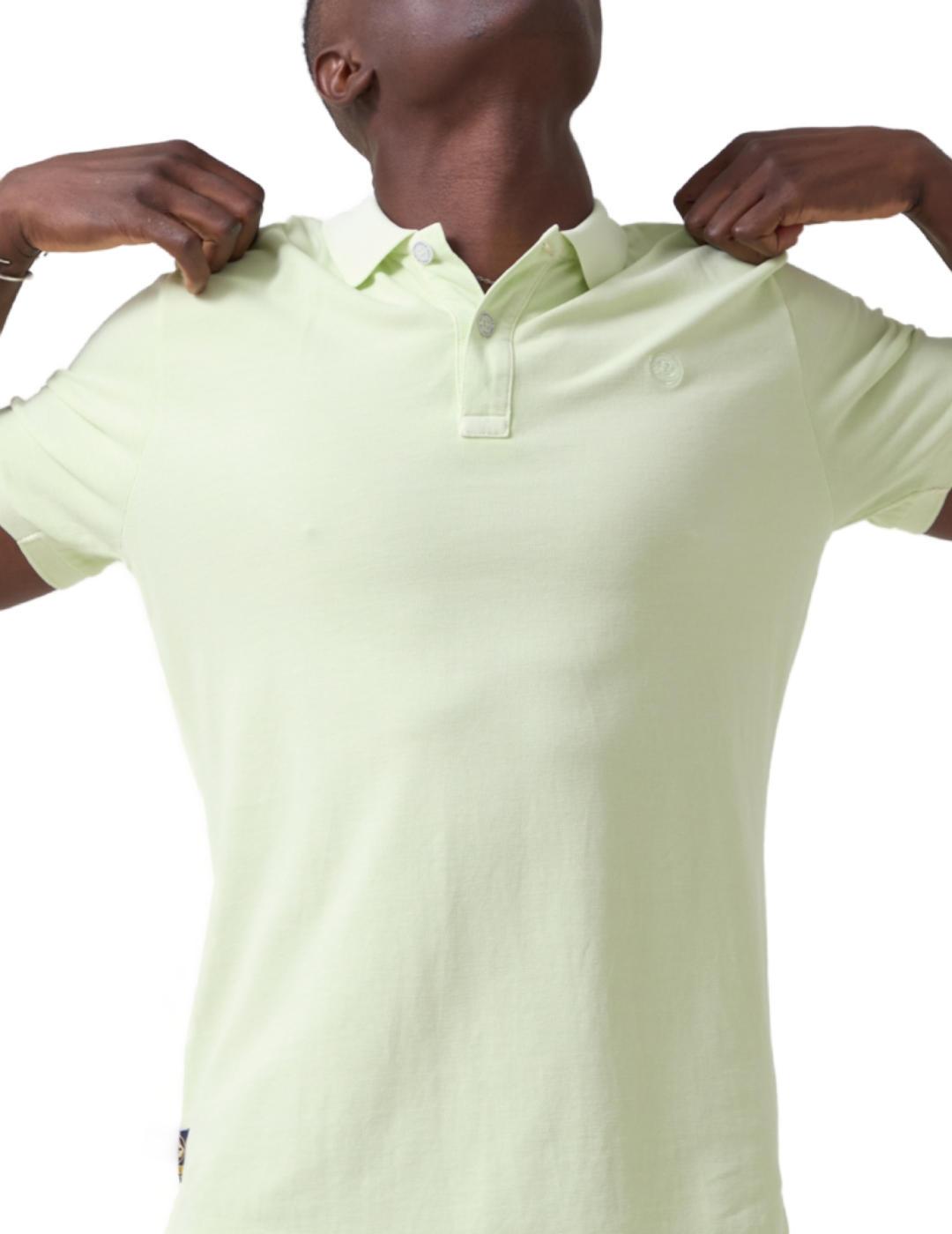 Polo Altonadock verde claro manga corta para hombre