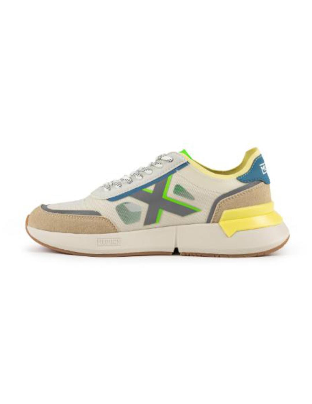 Zapatillas deportivas Munich Versus 103 beige para hombre