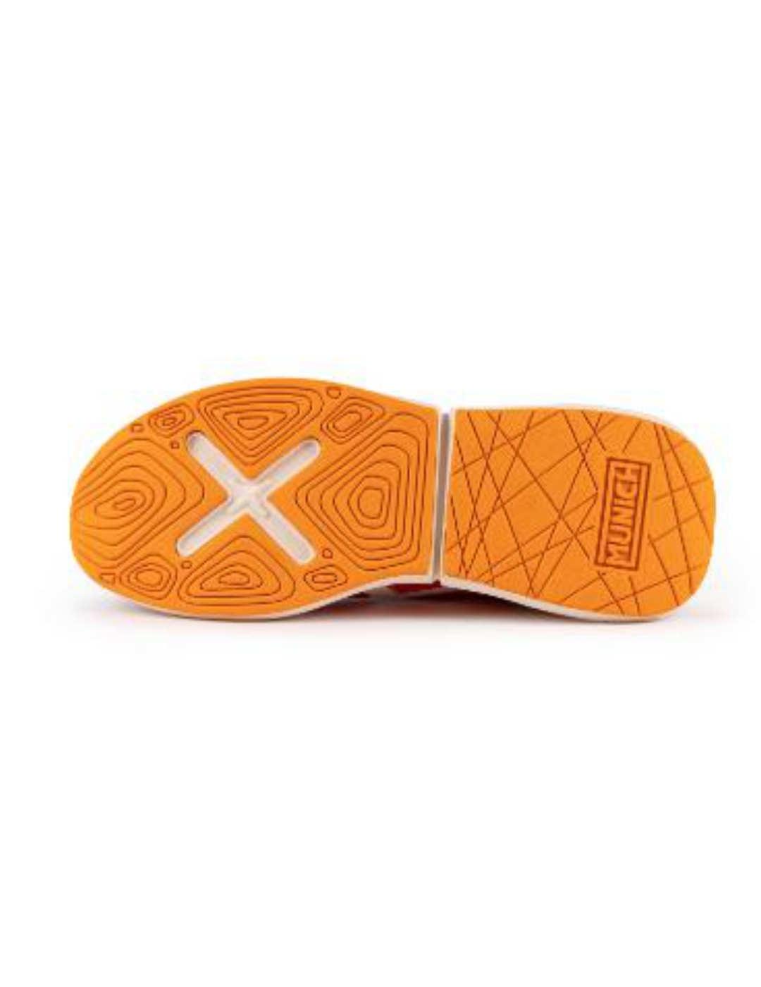 Zapatilla deportiva Munich Versus LS 102 naranja de hombre