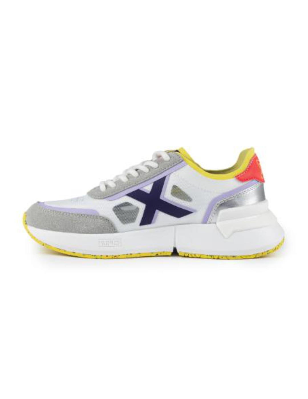 Zapatillas deportivas Munich Versus 95 blanco para mujer