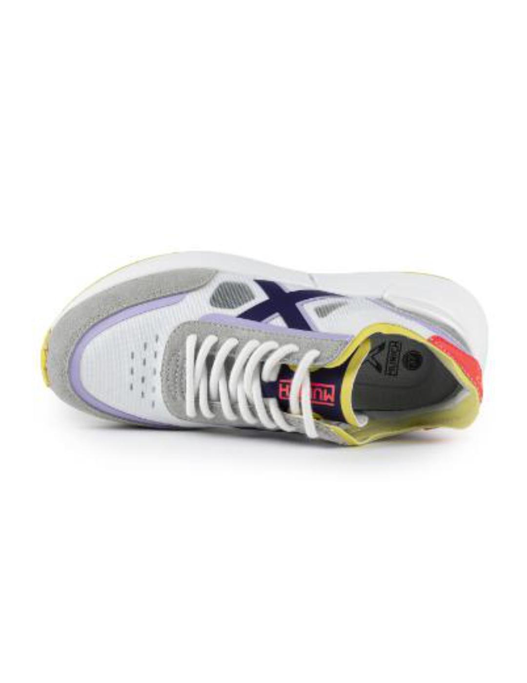Zapatillas deportivas Munich Versus 95 blanco para mujer