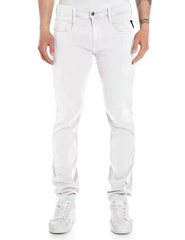 Pantalón vaquero Replay hyperflex anbass hielo slim hombre