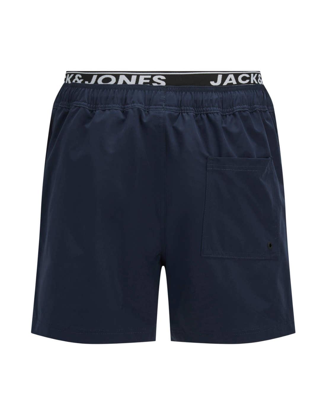 Bañador Jack&Jones Maui azul marino para hombre