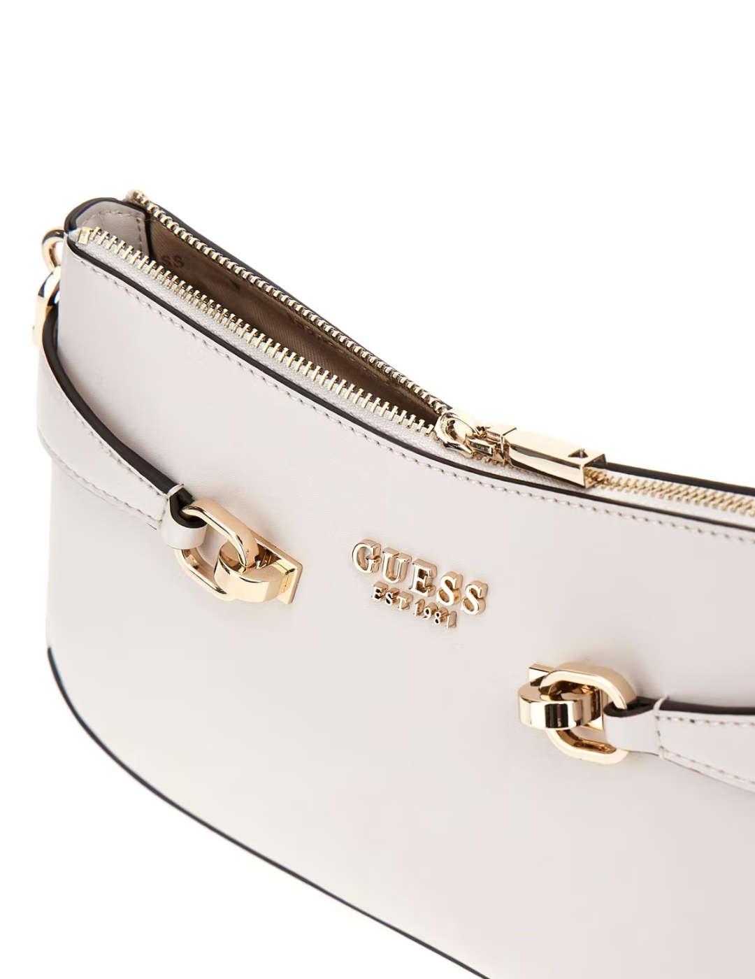 Bolso Guess Lorelei de hombro blanco para mujer