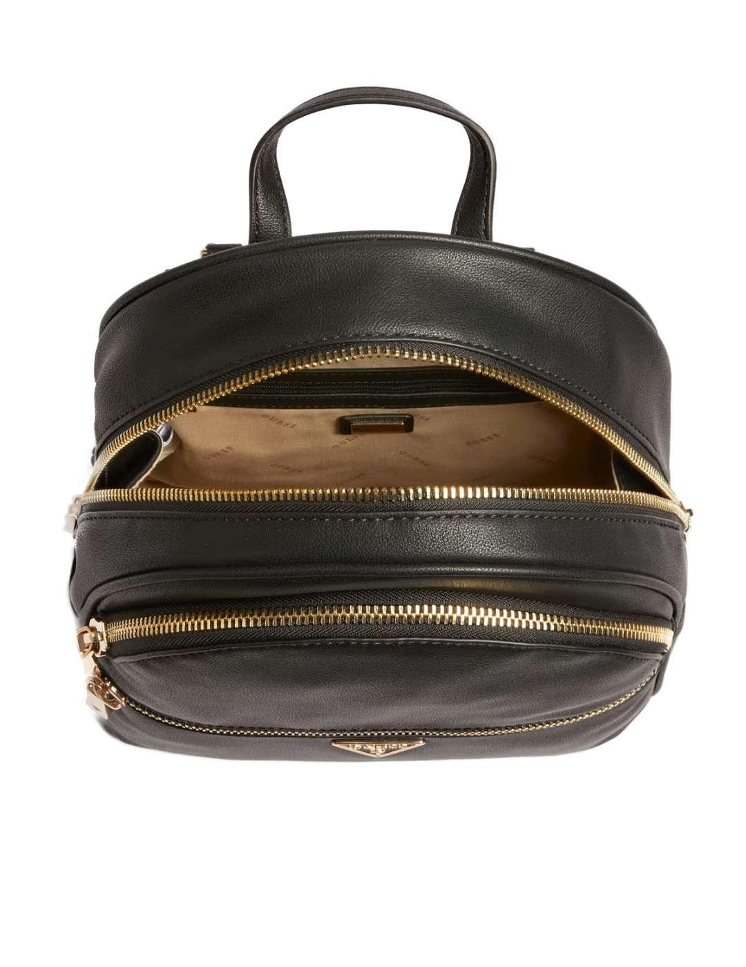 Mochila Guess Manhattan Large negra para mujer