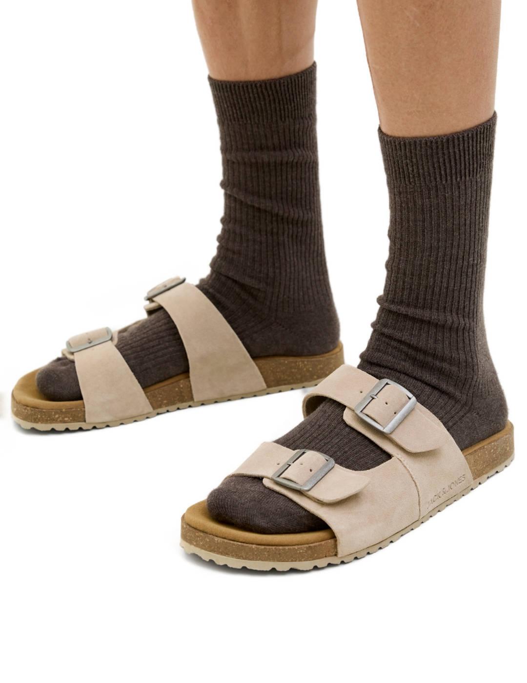Sandalias Jack&Jones Louis beige de hombre