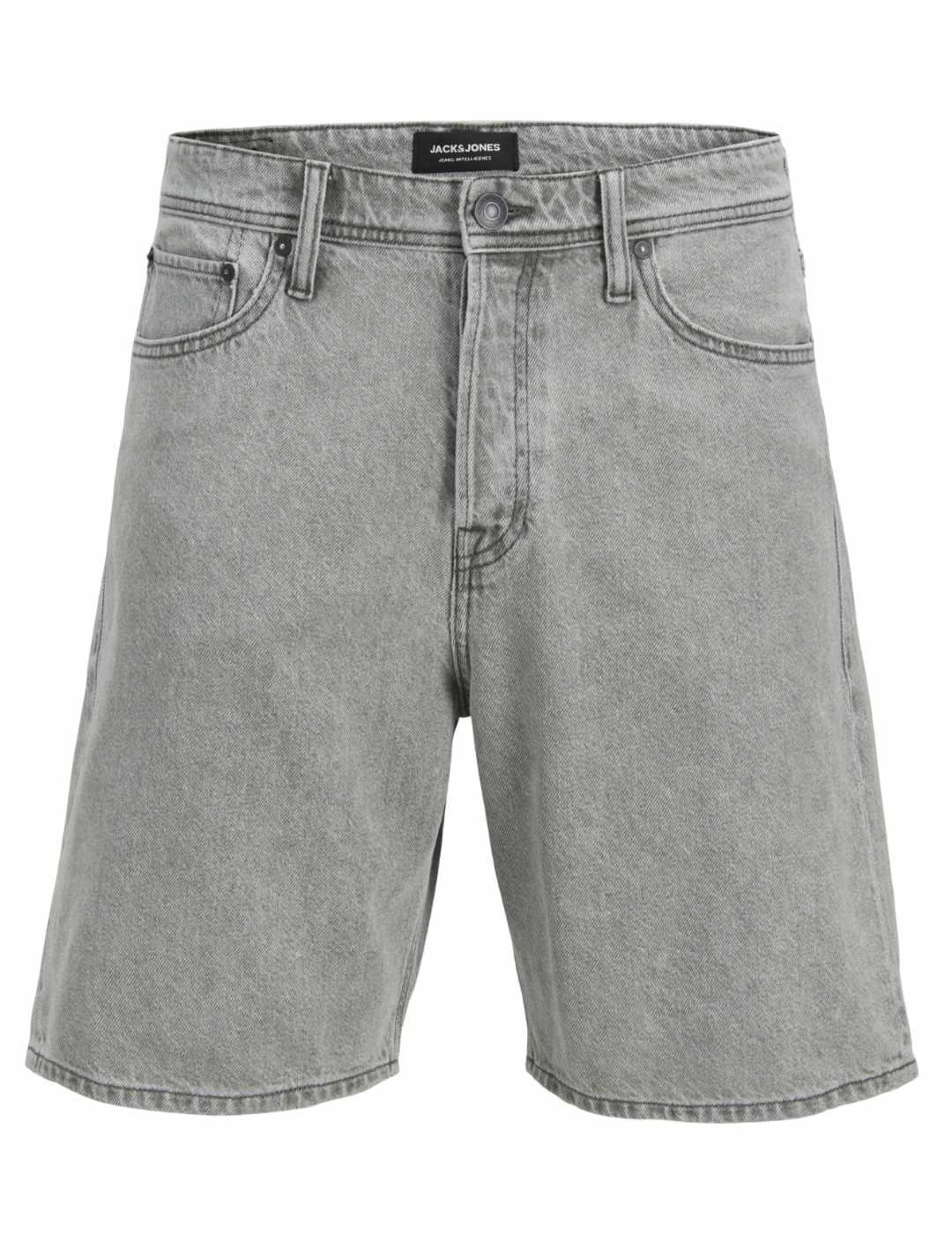 Bermuda Jack&Jones Tony gris loose fit para hombre