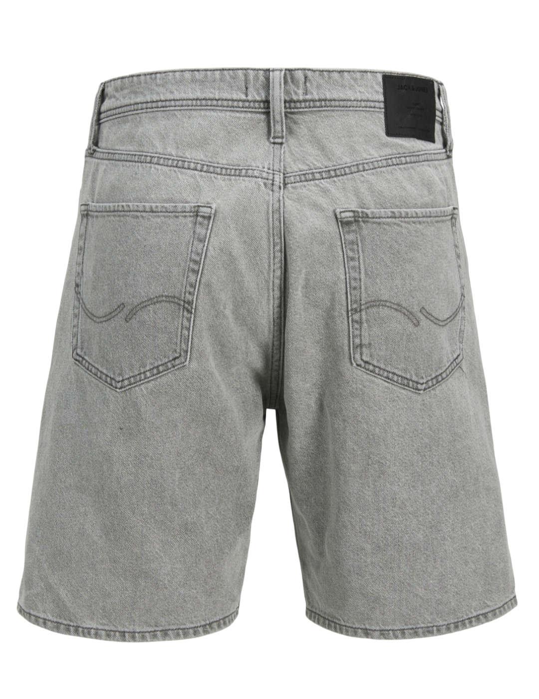 Bermuda Jack&Jones Tony gris loose fit para hombre