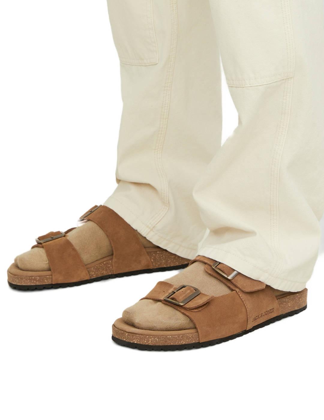 Sandalias Jack&Jones Louis marrones para hombre