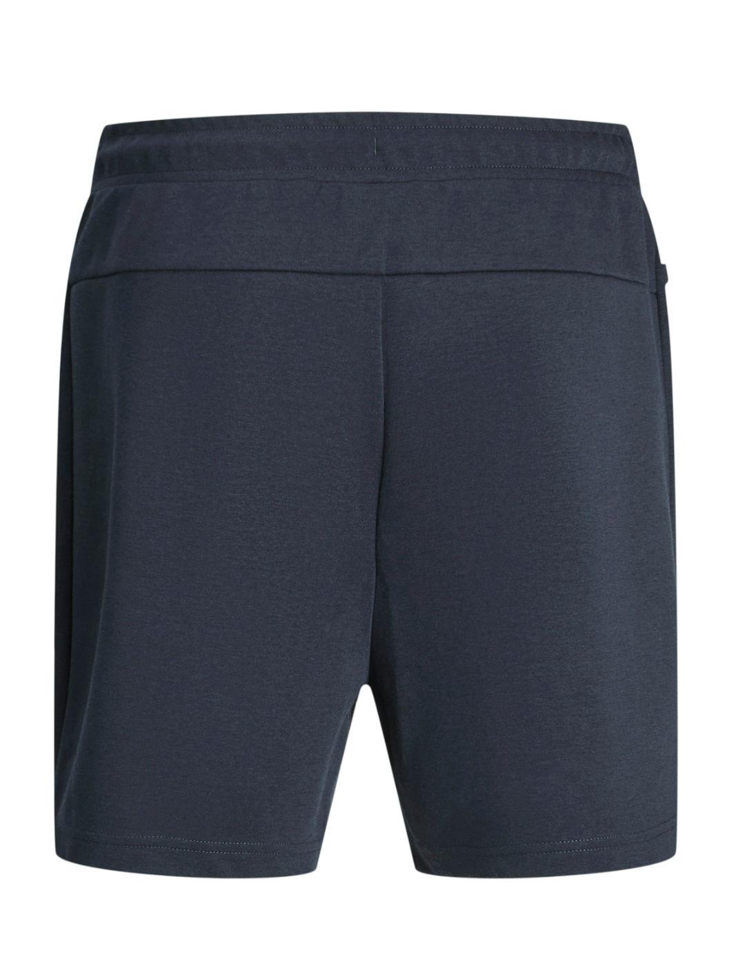 Bermuda Jack&Jones Gordon felpa azul para hombre