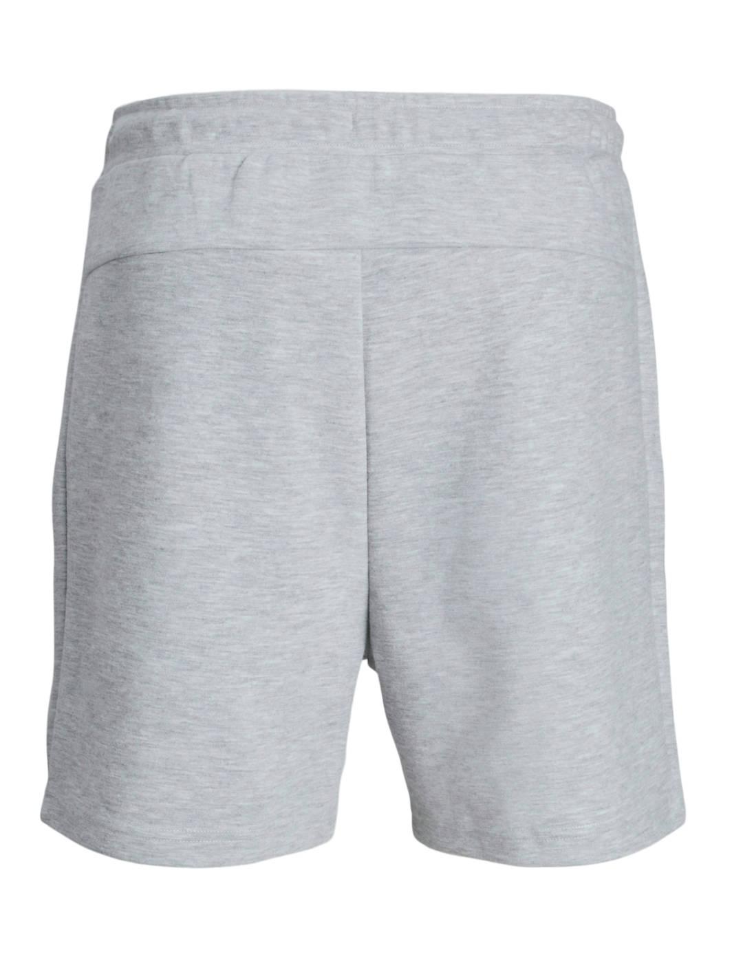 Bermuda Jack&Jones Gordon felpa gris para hombre
