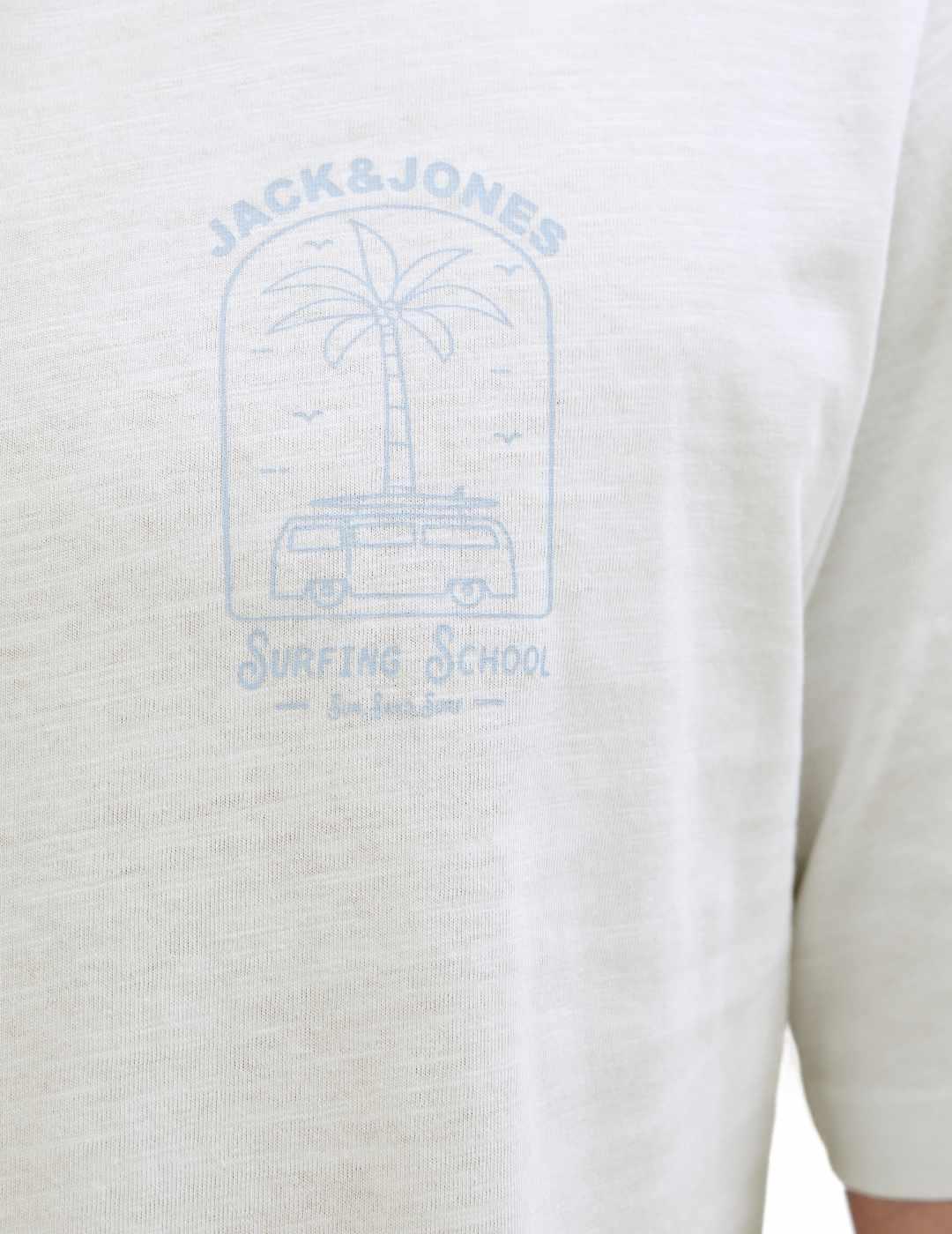 Camiseta Jack&Jones One blanco manga corta para hombre