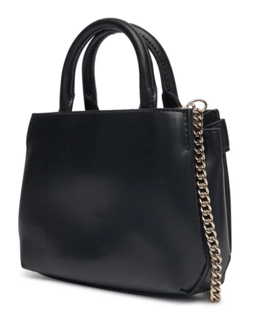 Bolso Guess Lorelei Mini negro con asas de mujer