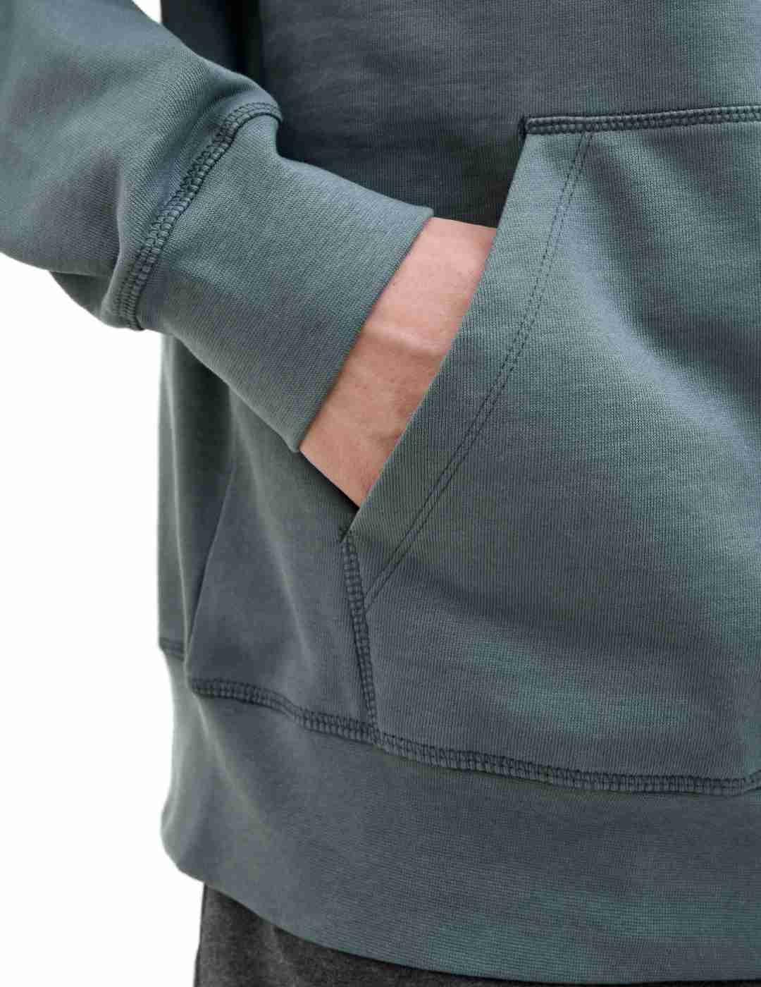 Sudadera Jack&Jones Ralmeria azul con capucha para hombre