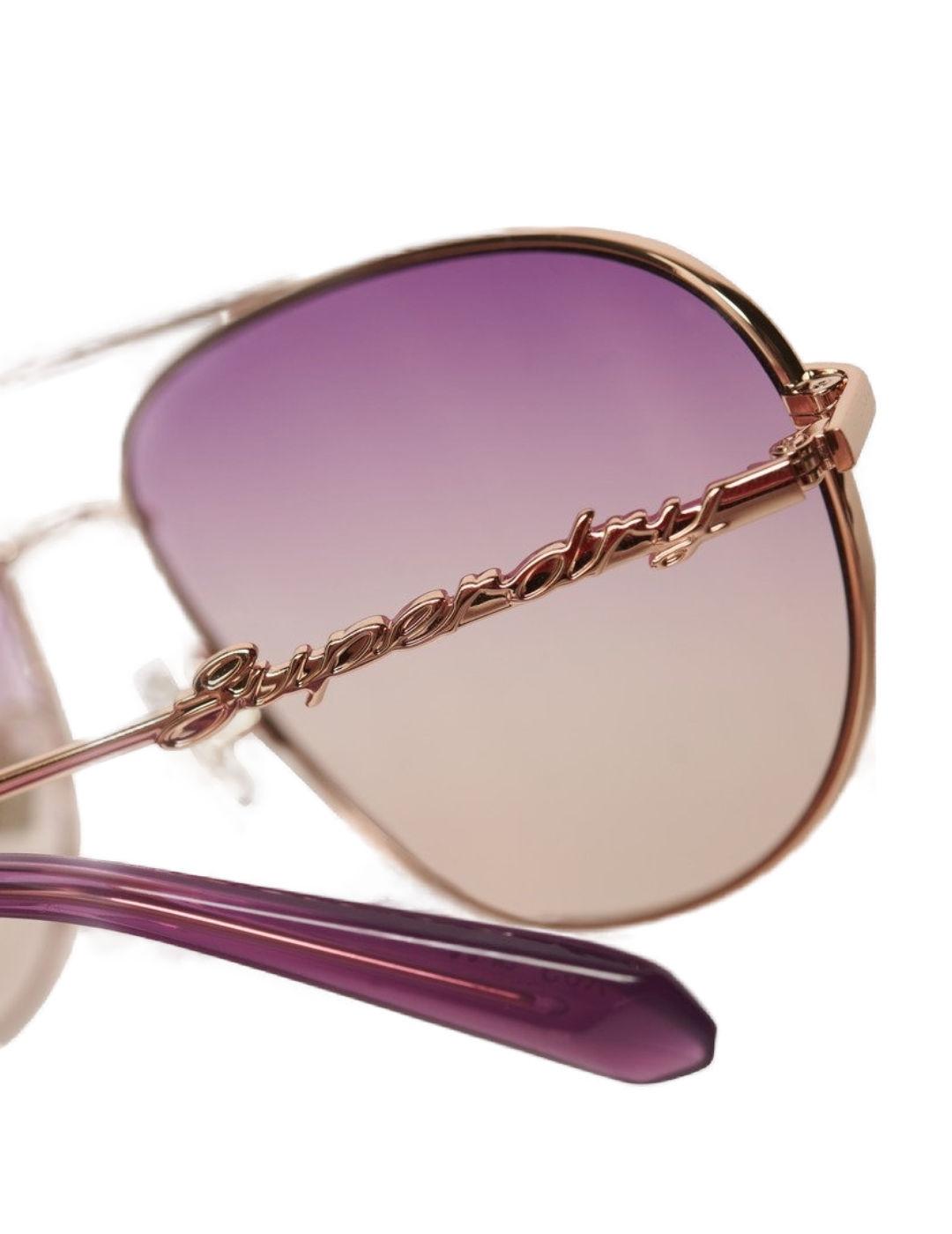 Gafas Superdry Aviador rosas para mujer