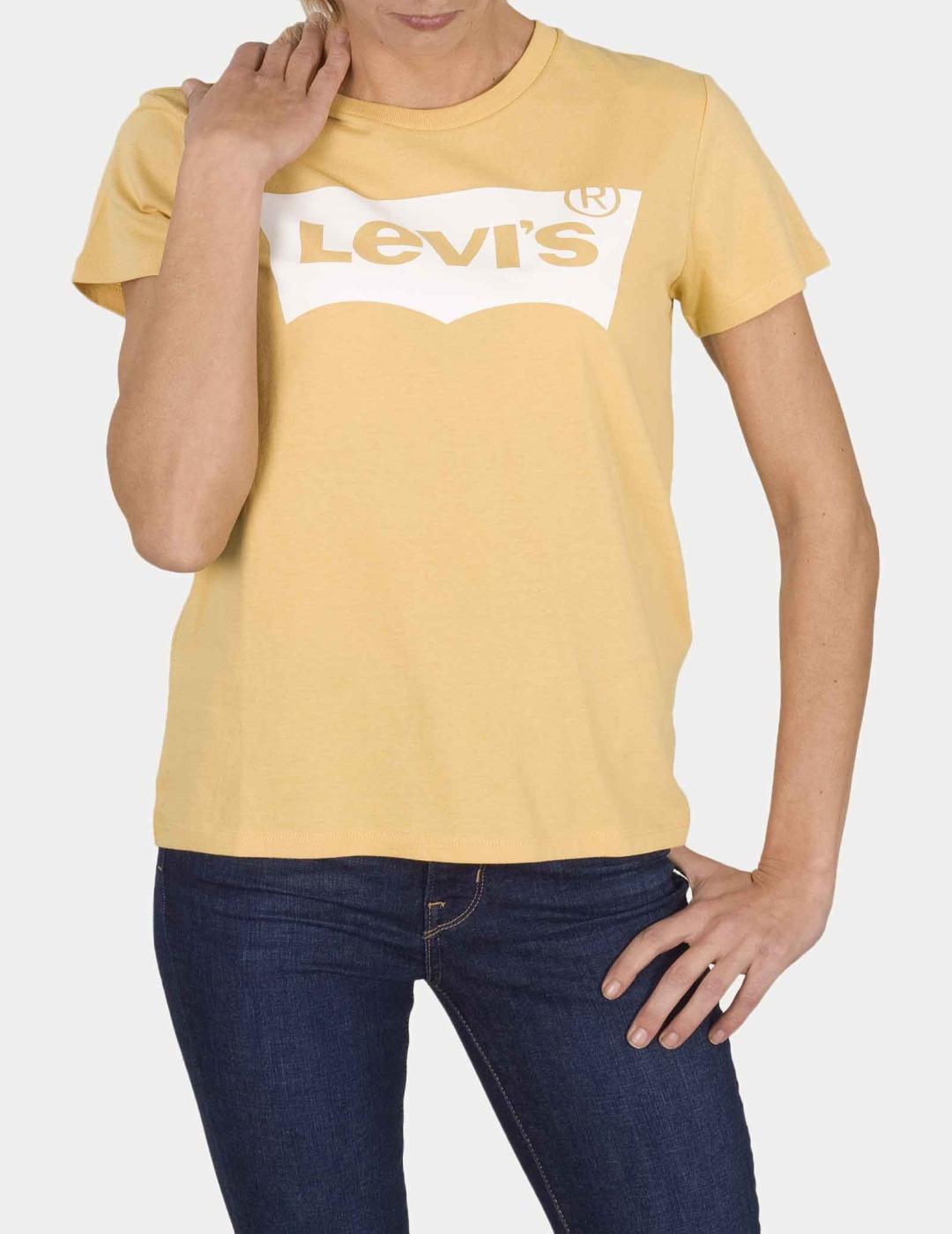THE PERFECT TEE BW T2 OCHRE GRAPHIC-W