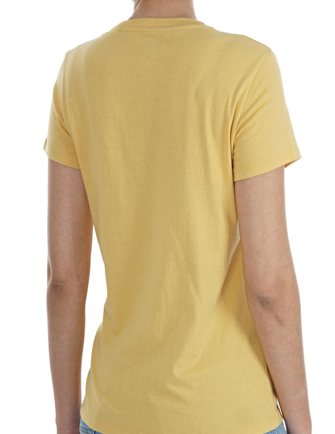 THE PERFECT TEE BW T2 OCHRE GRAPHIC-W