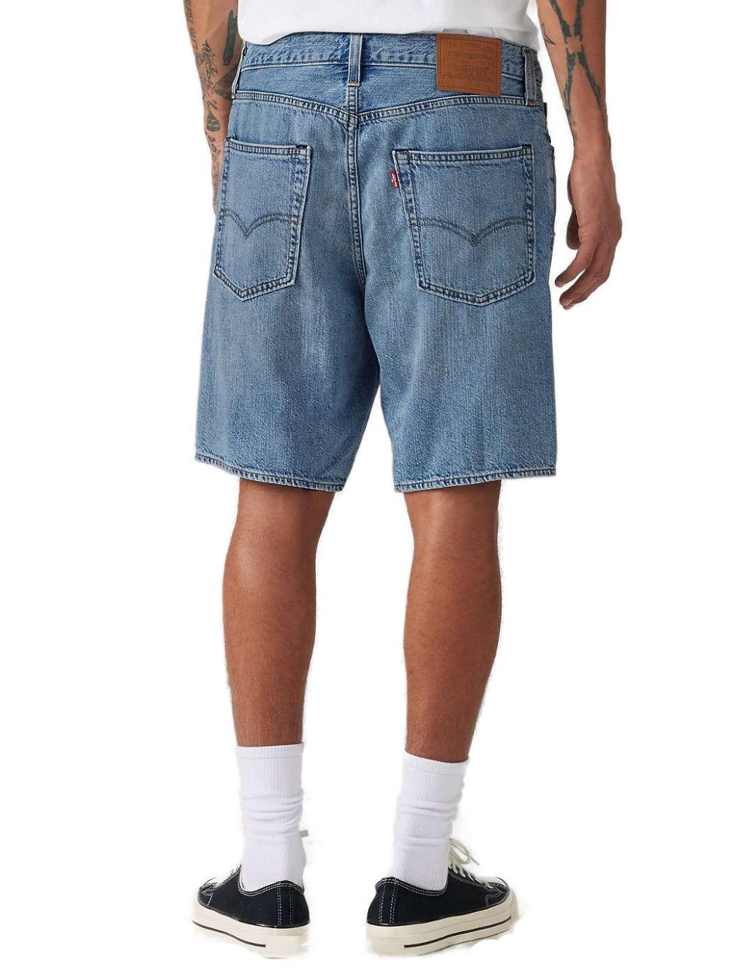Bermuda Levi´s 468 loose azul medio para hombre