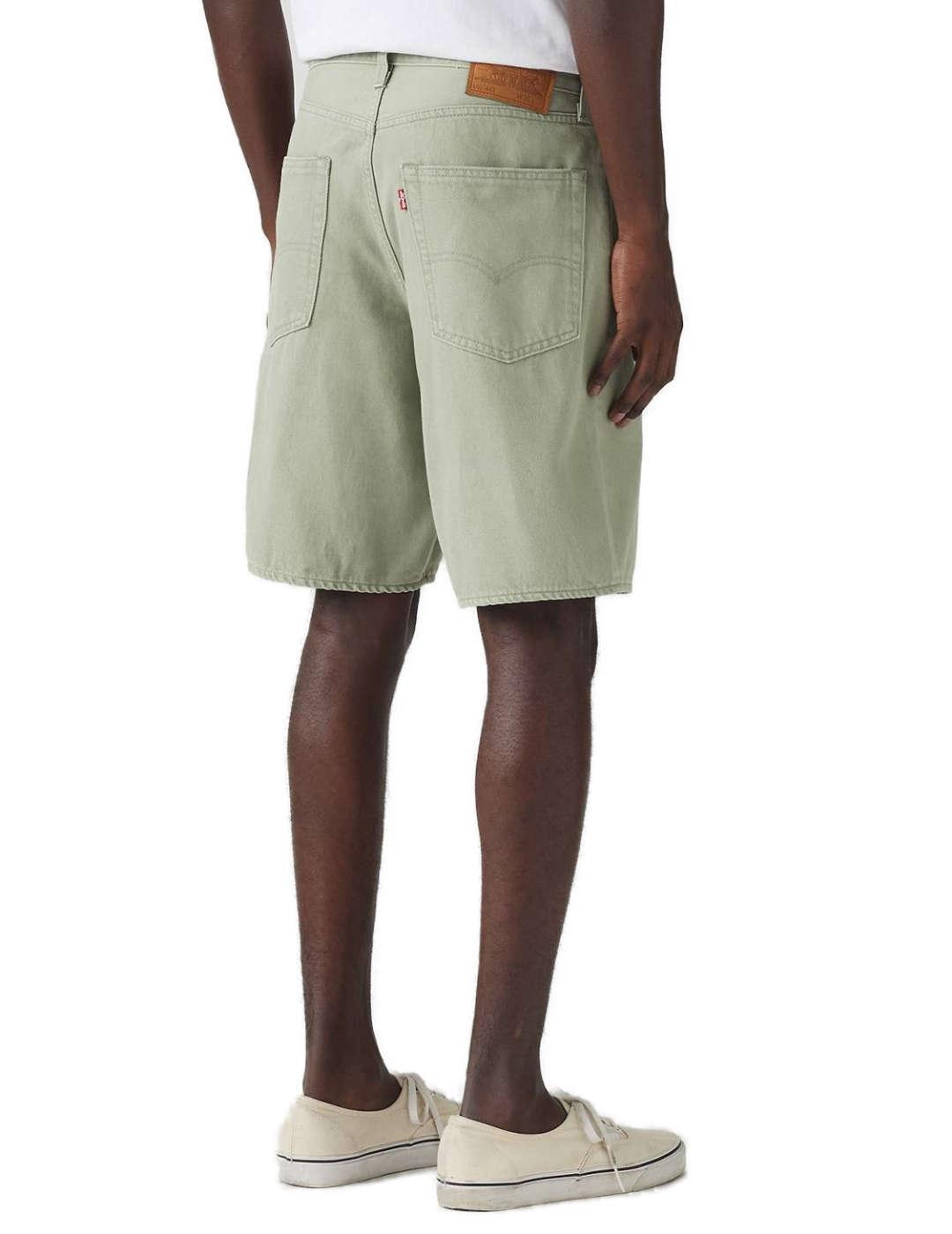 Bermuda Levi´s 468 loose verde claro para hombre