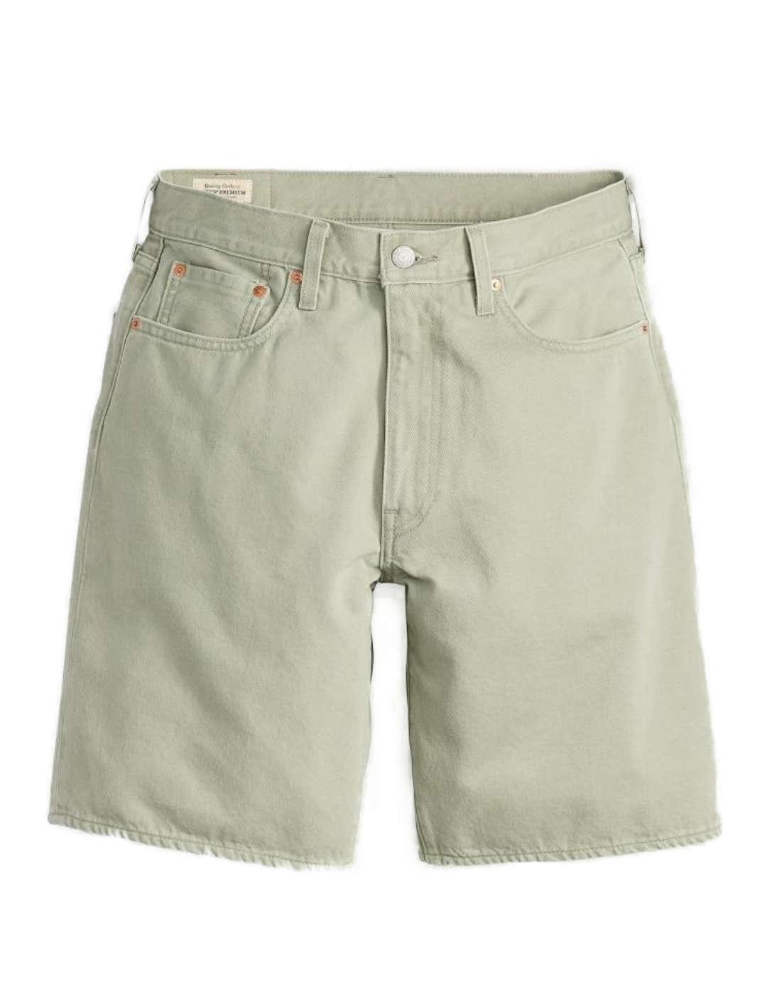 Bermuda Levi´s 468 loose verde claro para hombre