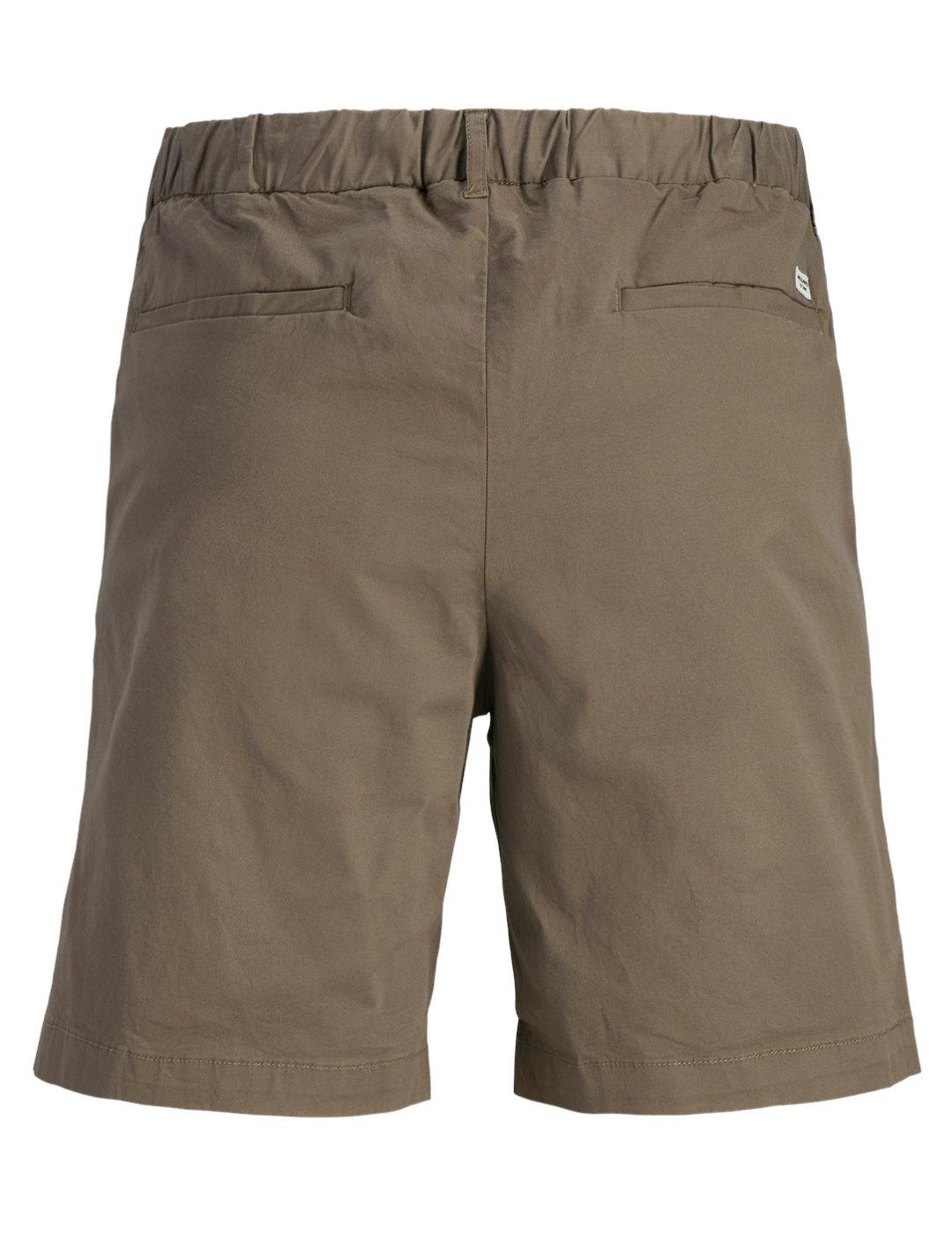 Bermuda Jack&Jones Jaiden marrón con cordón para hombre