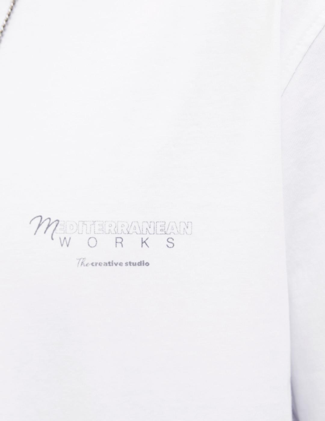 Camiseta Jack &Jones Oralmeria blanca manga corta de hombre