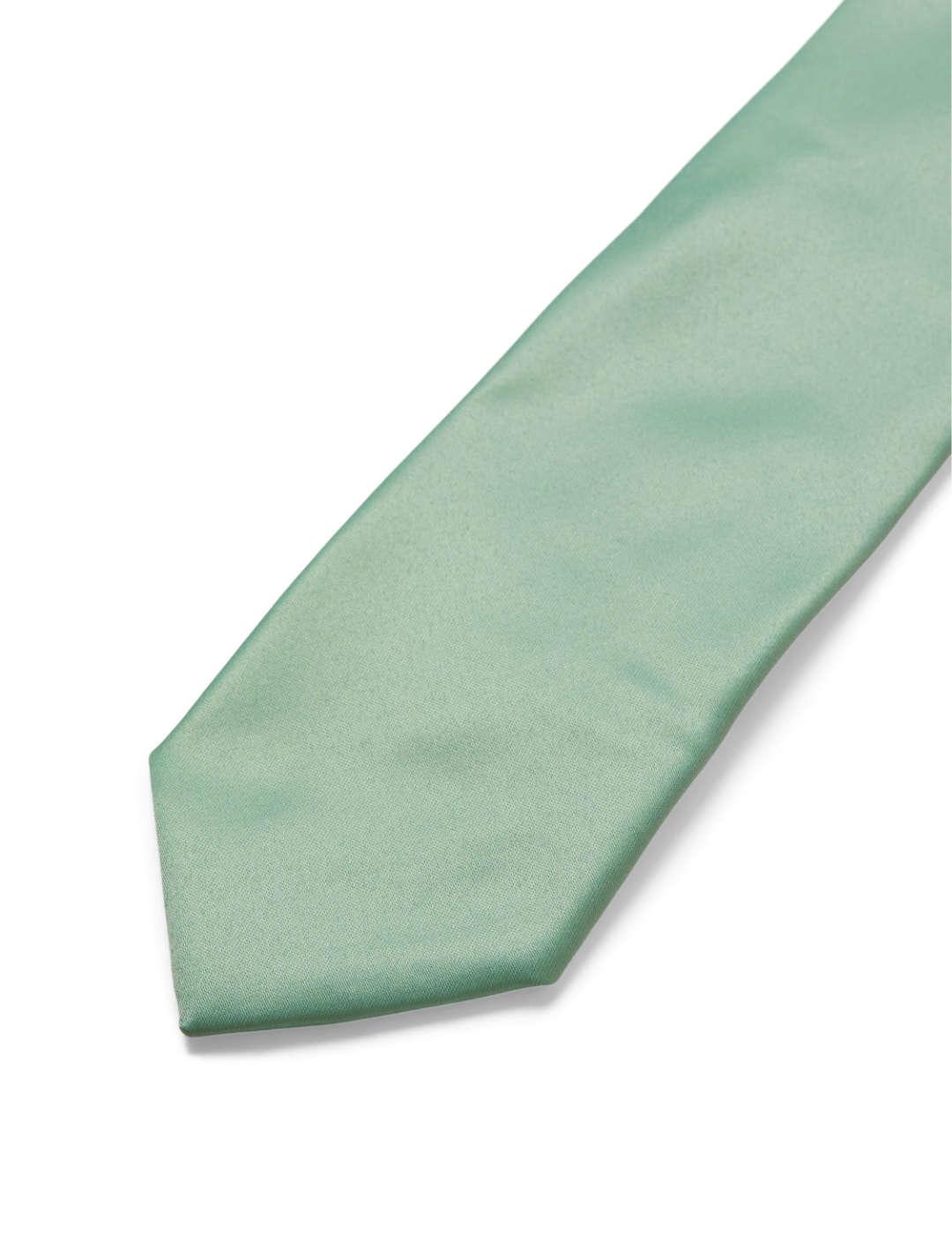 Corbata Jack & Jones Solid verde agua para hombre