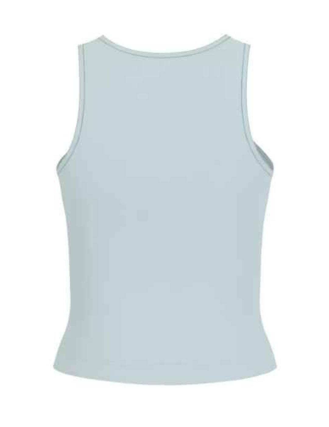 Camiseta Guess Guendalina verde menta manga sisa para mujer