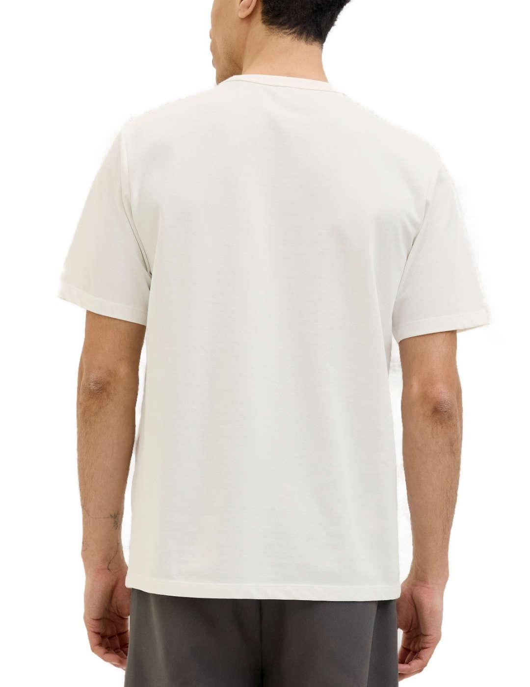 Camiseta Jack&Jones Blualves blanca manga corta para hombre