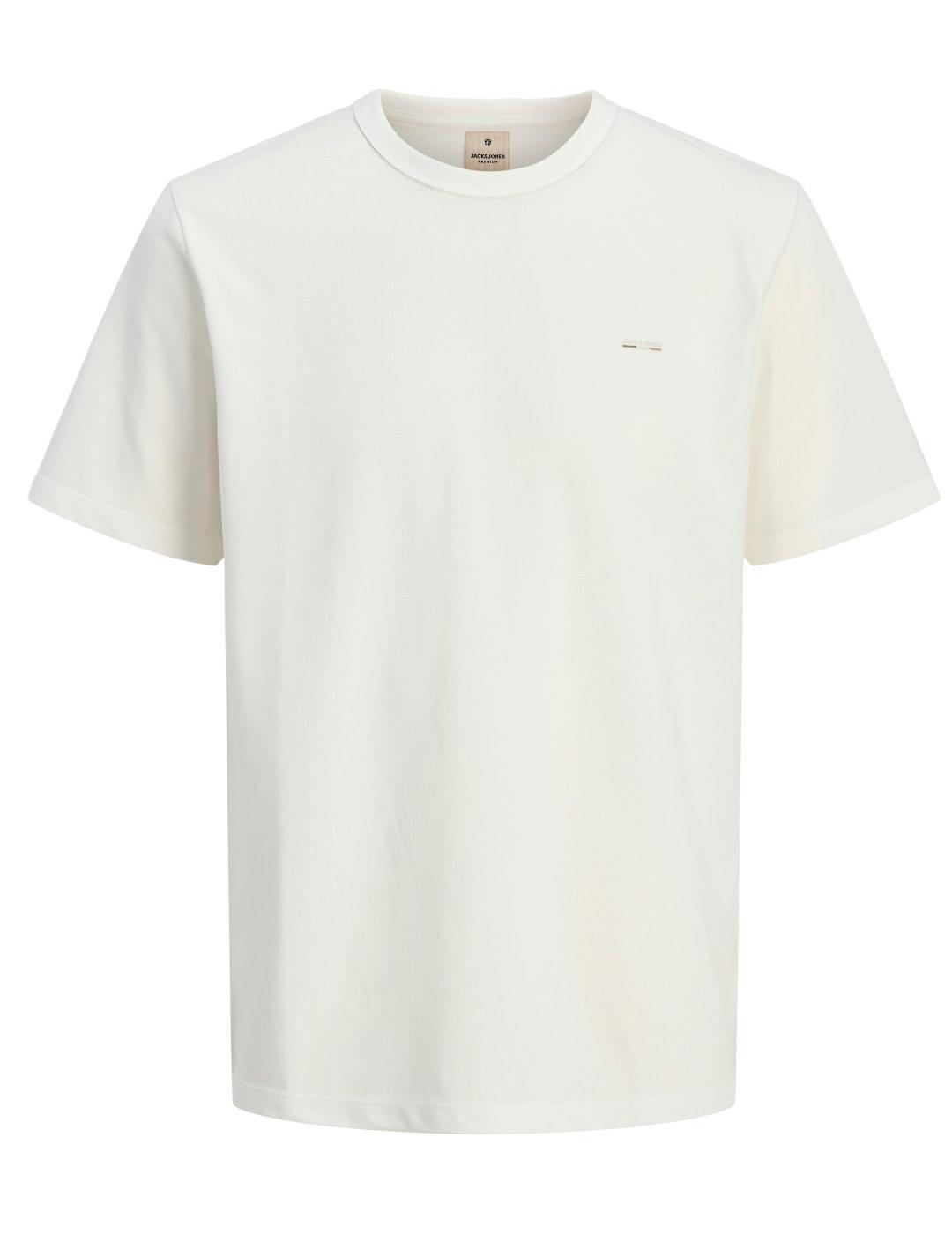 Camiseta Jack&Jones Blualves blanca manga corta para hombre