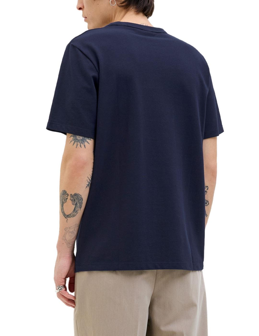 Camiseta Jack&Jones Blualves marino manga corta para hombre