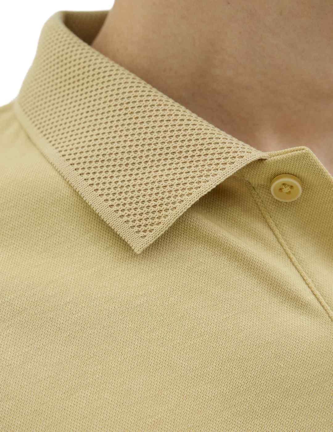 Polo Jack&Jones Crodney mostazal manga corta para hombre