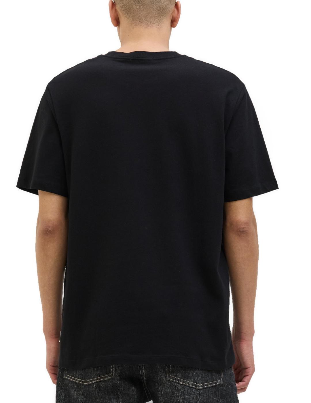 Camiseta Jack&Jones Canggu negra manga corta para hombre