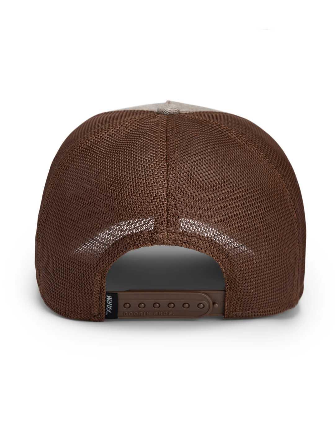 Gorra Goorin Bros Suited Friend beige trucker para hombre