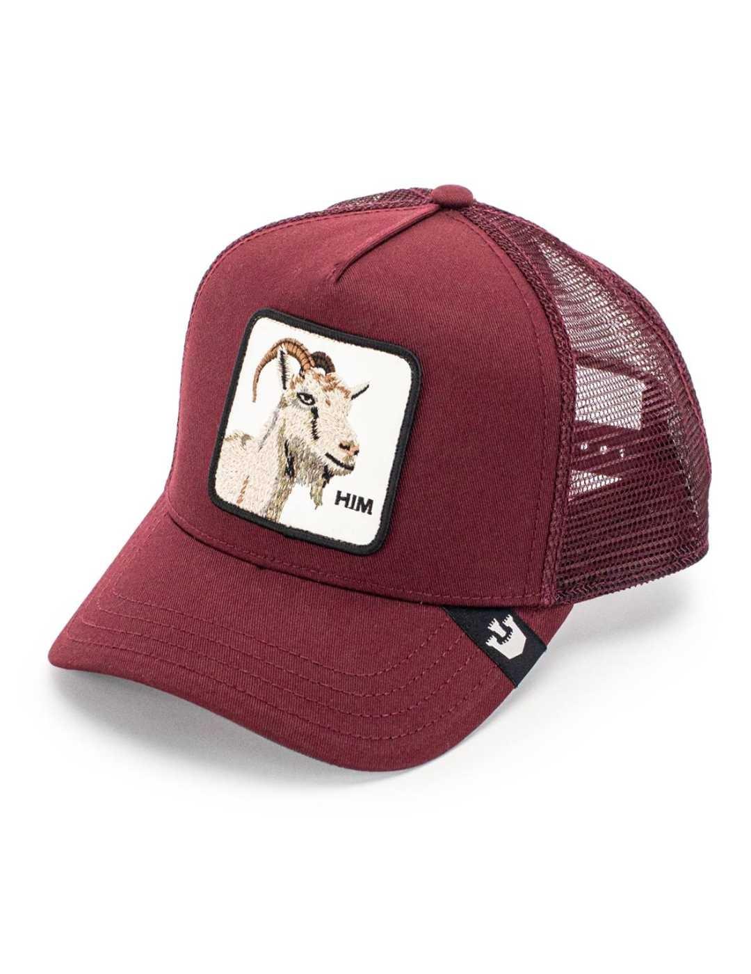 Gorra Goorin Bros Himothy roja trucker para hombre