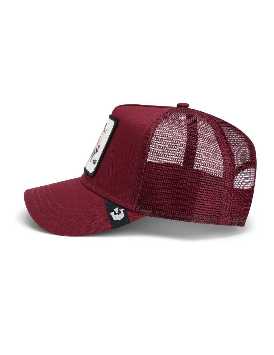 Gorra Goorin Bros Himothy roja trucker para hombre