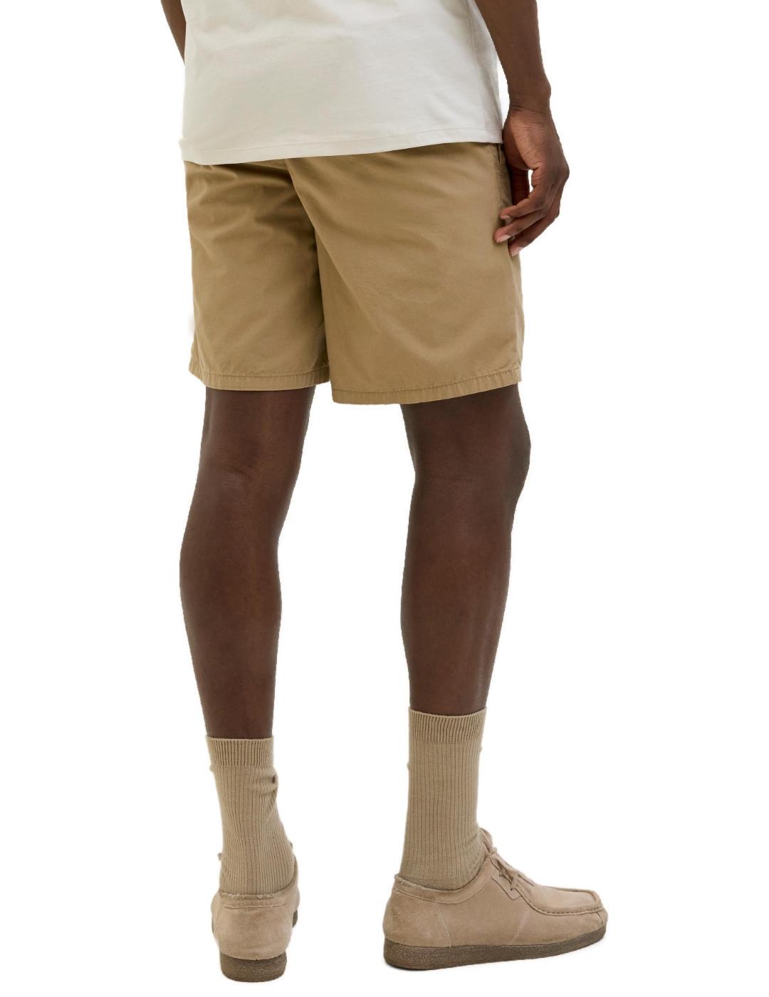 Bermuda Jack&Jones Jiden marrón camel regular para hombre