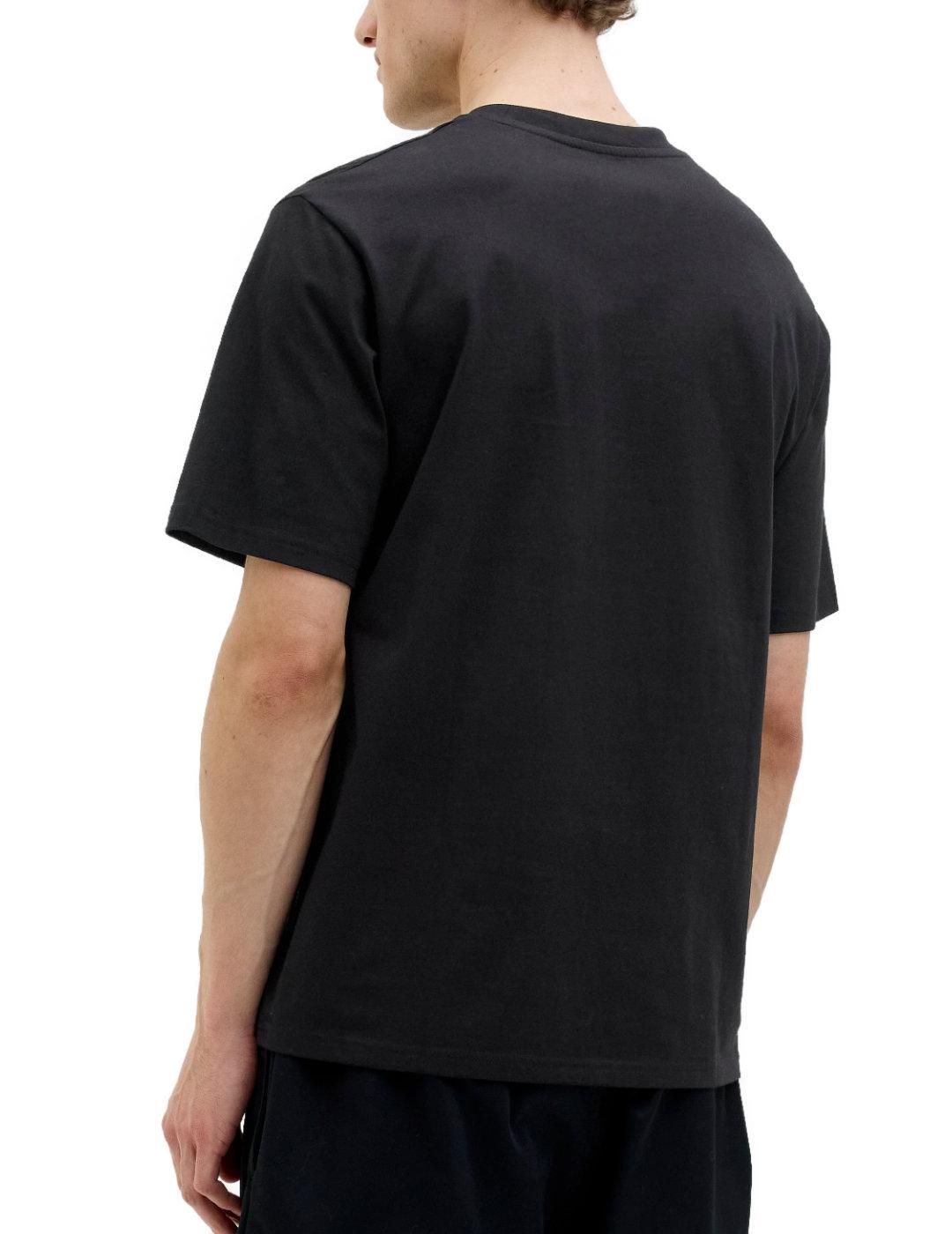 Camiseta Jack&Jones Olido negra manga corta para hombre