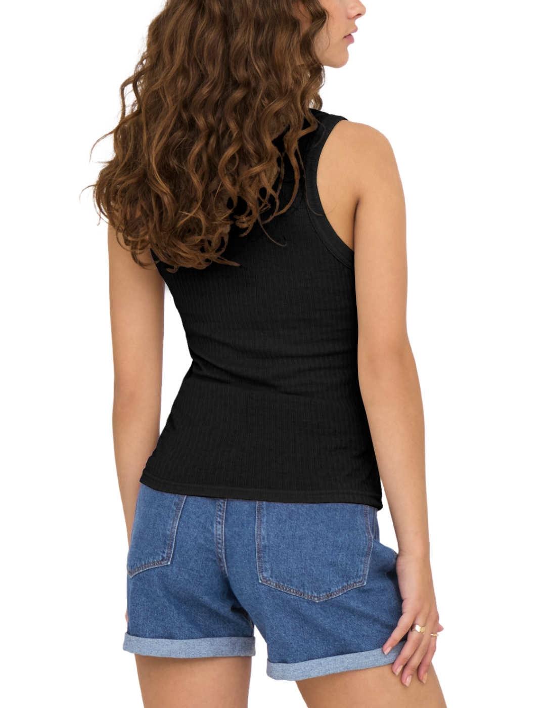 Top Only Ryder negro tirantes de mujer