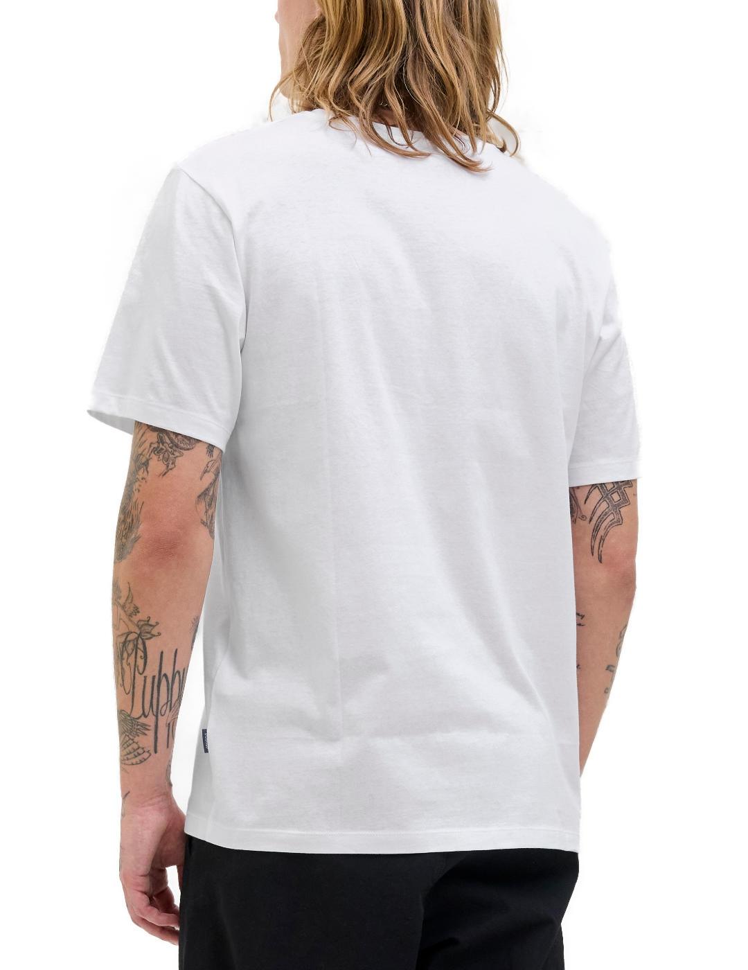 Camiseta Jack&Jones Relax blanca manga corta para hombre