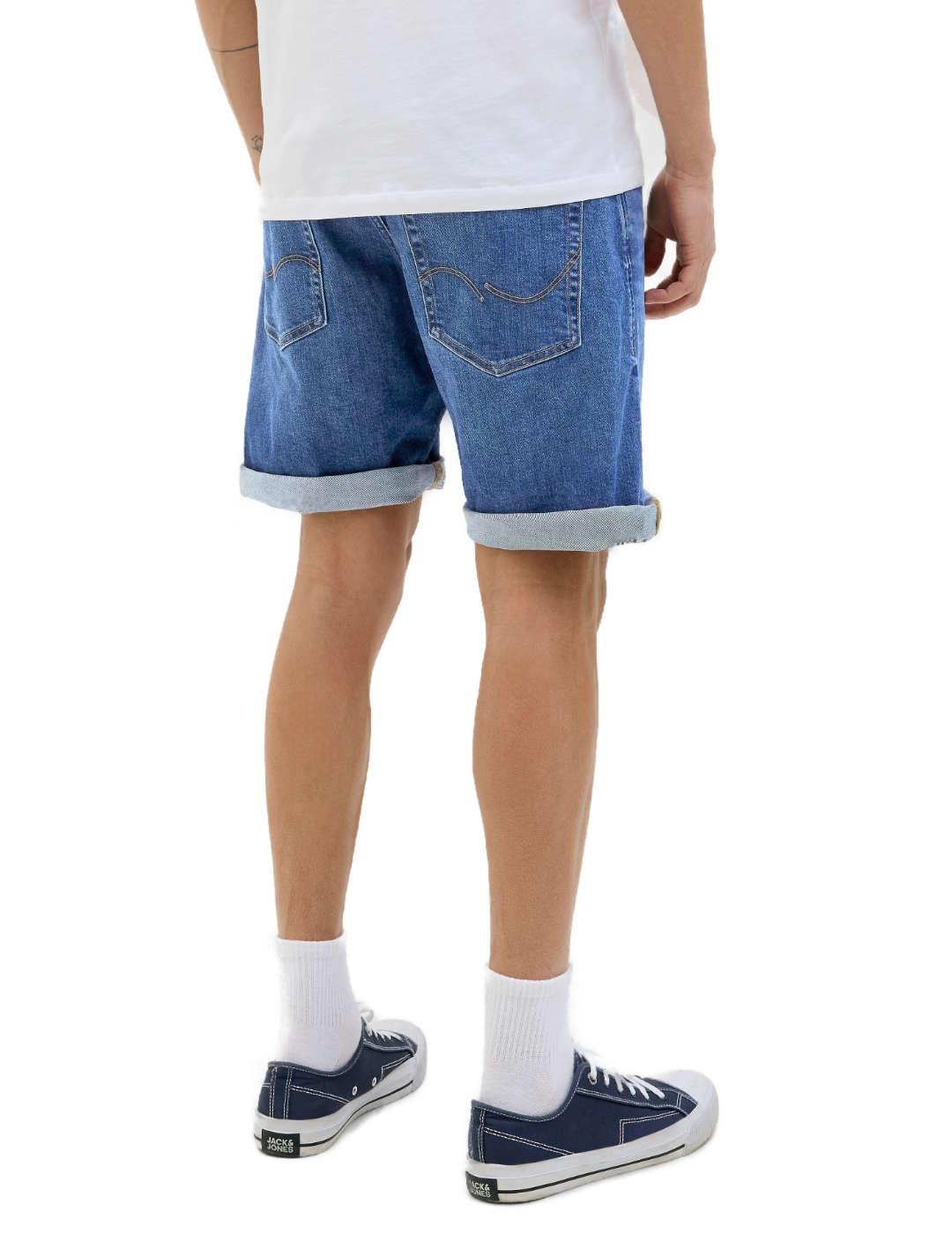 Shorts vaquero Jack&Jones Irick azul marino para hombre
