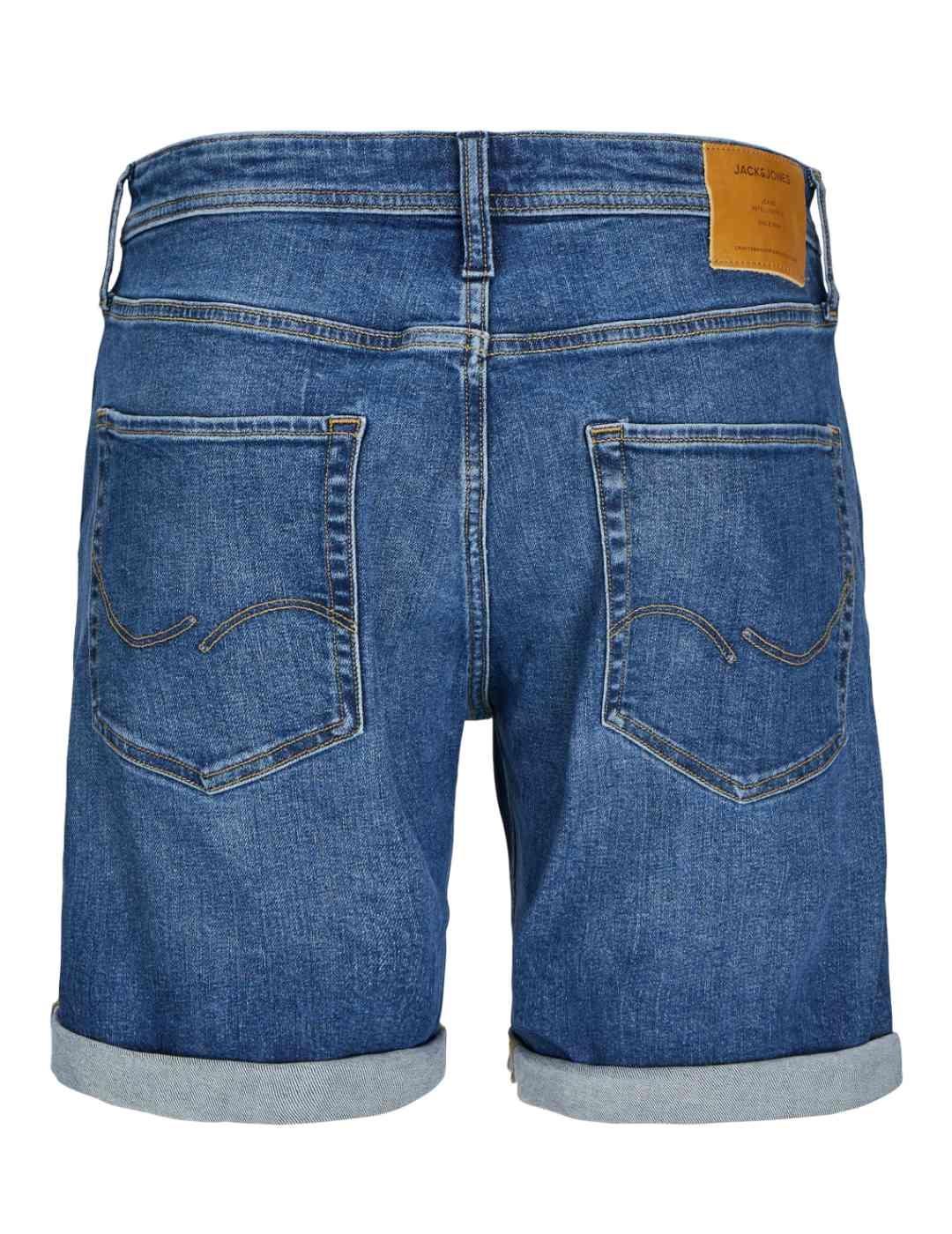 Shorts vaquero Jack&Jones Irick azul marino para hombre