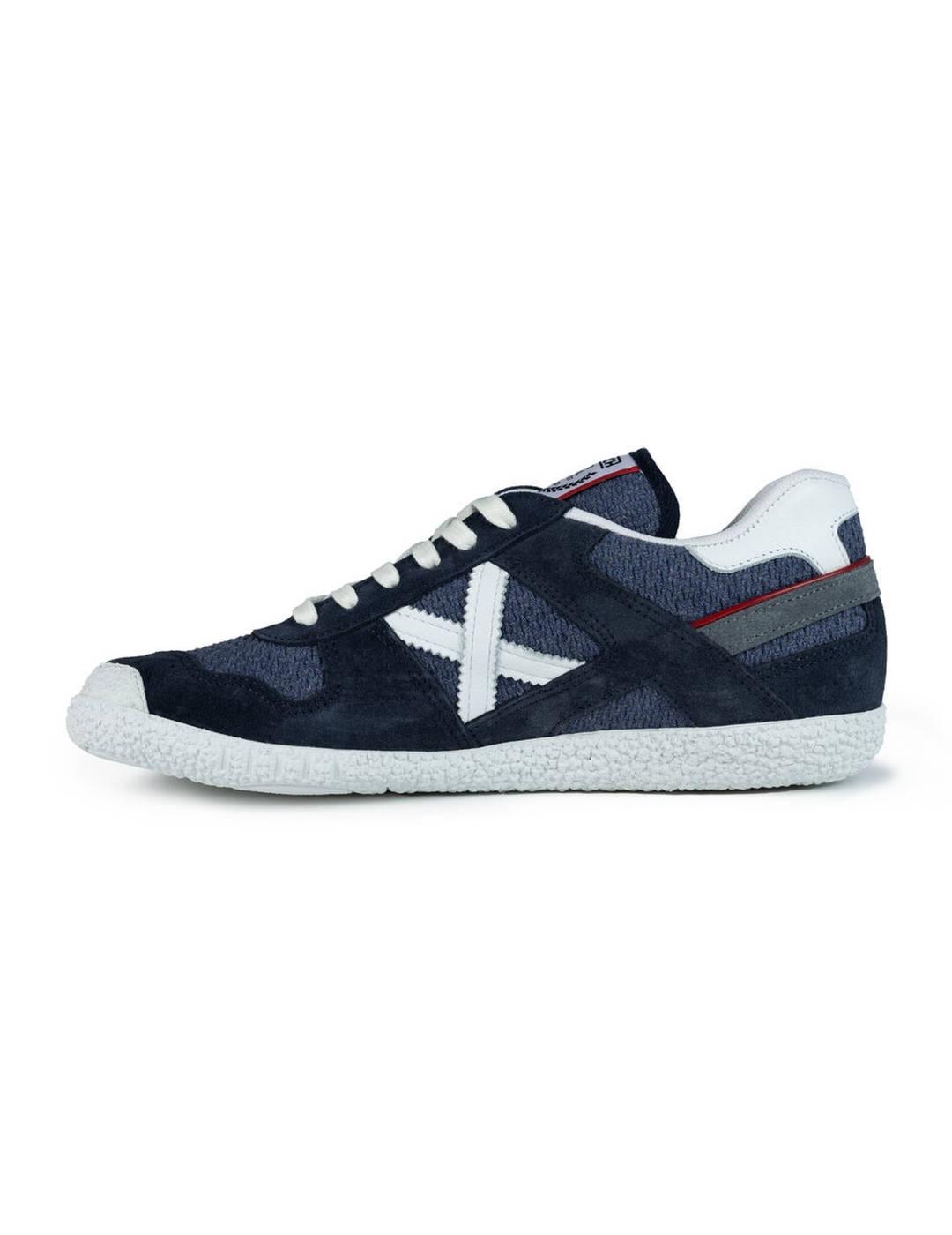 Zapatillas deportivas Munich Goal 1582 azul manino de hombre